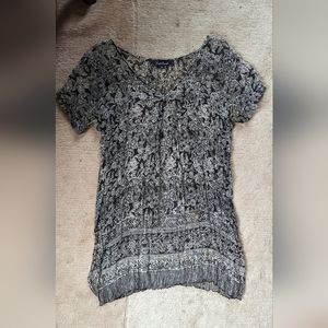 *YARD SALE!* Silk Tunic Flowy and Beautiful